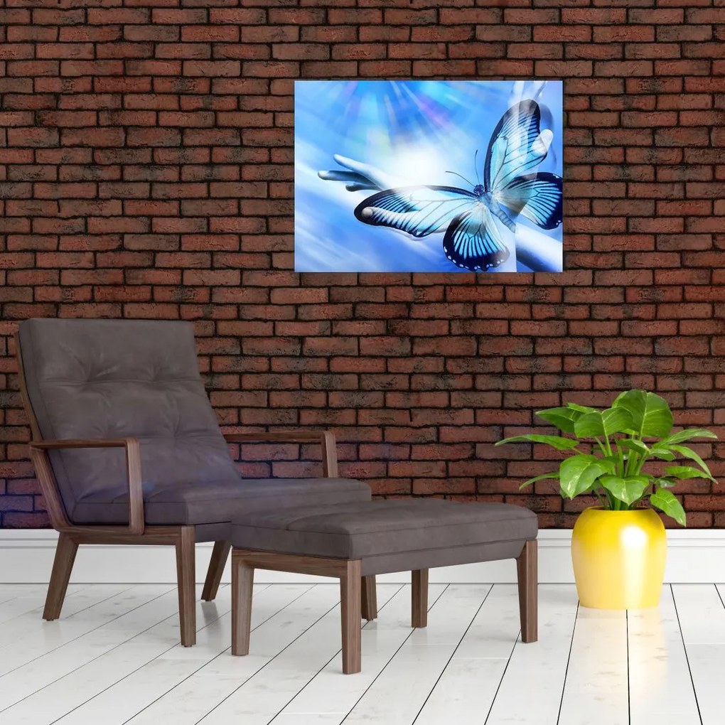 Obraz - Motyl, symbol nadziei (70x50 cm)