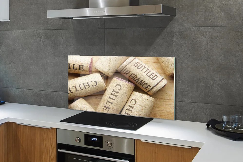 Szklany Panel Kolekcja Winiarskich Korków