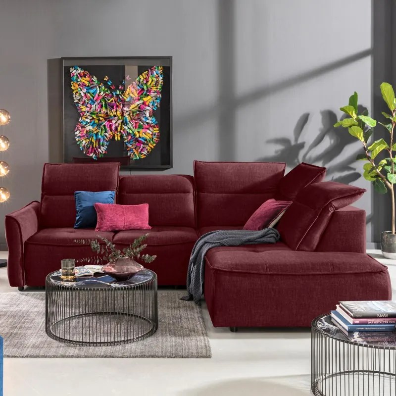 Narożnik MURILLO L z elektryczną regulacją siedziska WERSAL