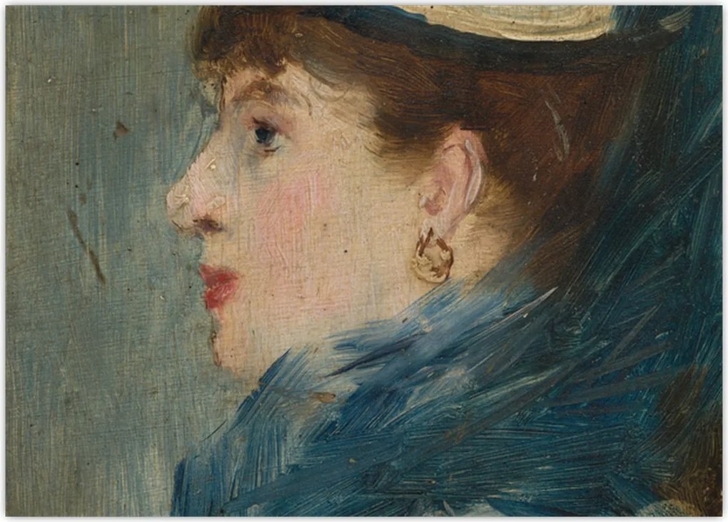 Obraz na szkle - Edouard Manet, Portrait of a Lady, reprodukcje (70x50 cm)