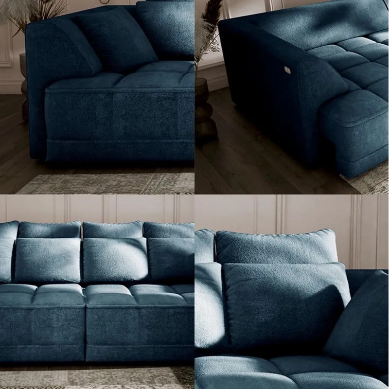 Sofa kanapa TIGA z funkcja spania Elektryczny System rozkładania WERSAL