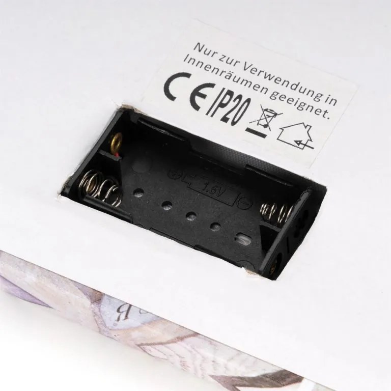 Podświetlany obraz LED - 5 diod LED, 30 x 30 cm