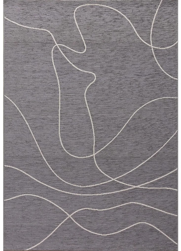 Dywan Velvet 160x230cm beige/dark grey