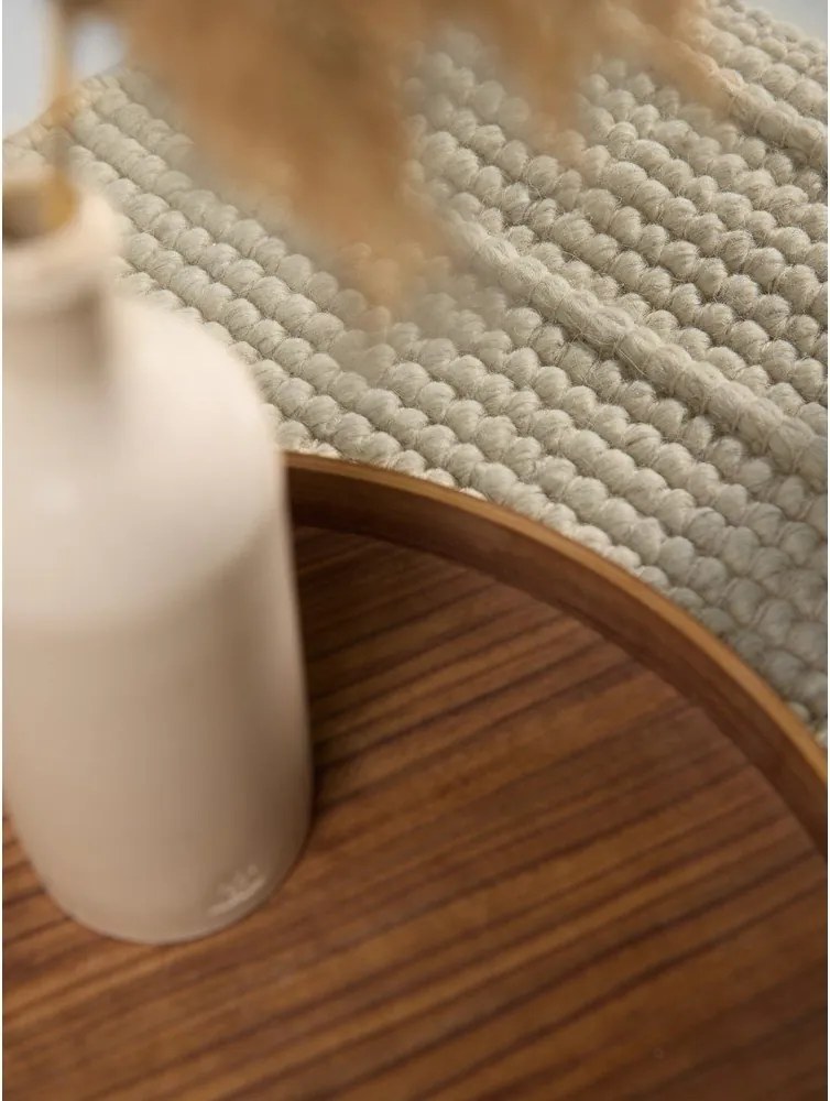 Kremowy wełniany dywan tkany ręcznie 80x150 cm Camden Parker – Ted Baker