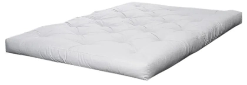 Biały średnio twardy materac futon 180x200 cm Comfort Natural – Karup Design
