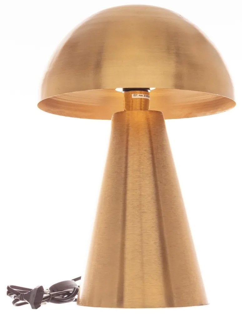 Lampa stołowa Mushroom Gold 48cm