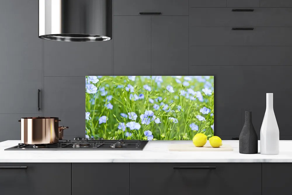 Panel Kuchenny Kwiaty W Polnej Trawie