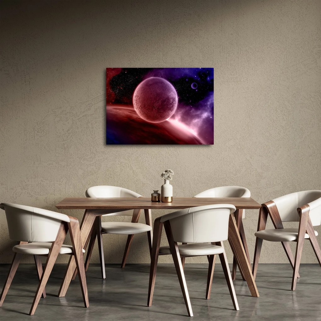 Obraz - Planeta (70x50 cm)