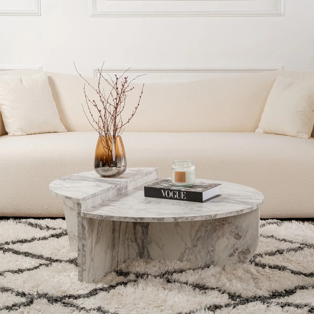 Stolik kawowy Orion Freesia Marble