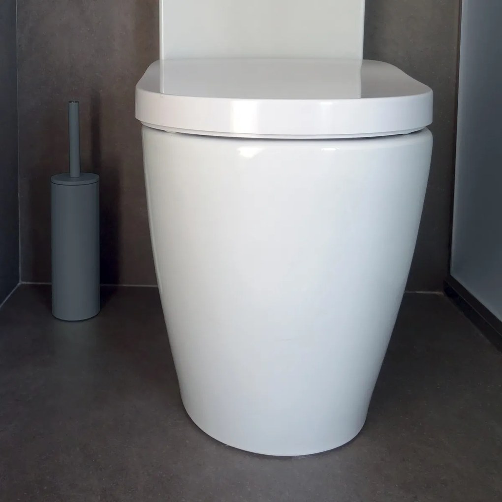 Spirella szczotka do WC Akira, matowa szara