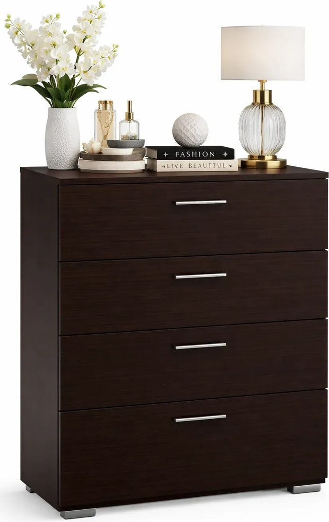 Komoda Z Szufladami Wenge 80Cm B8-Z85