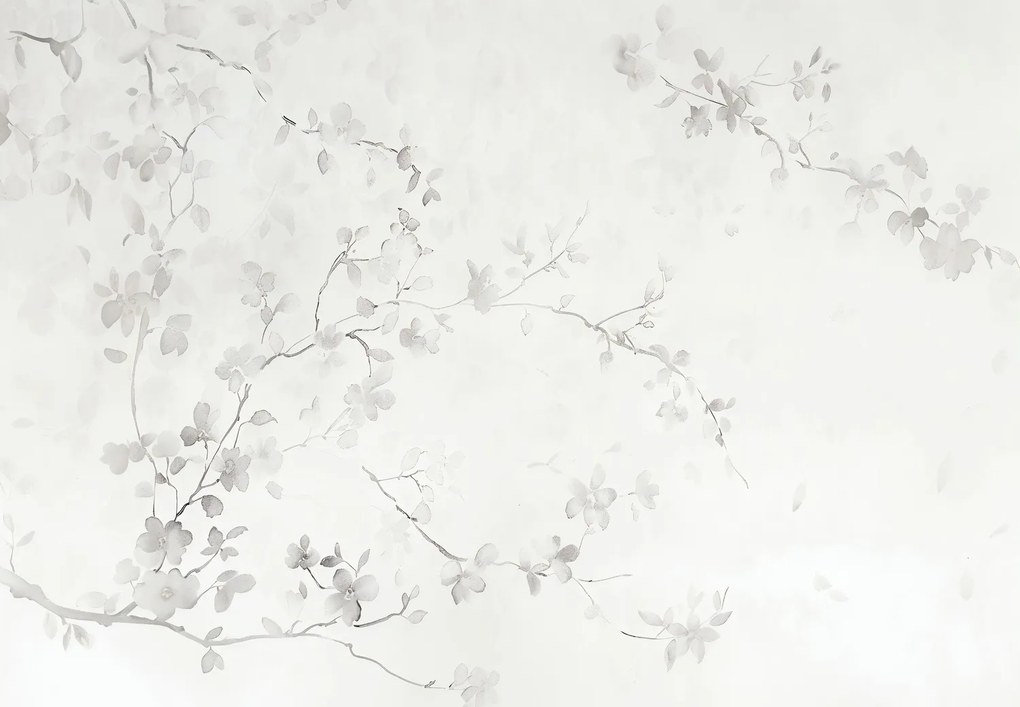 Fototapeta - Minimalistyczne kwiaty (196x136 cm)
