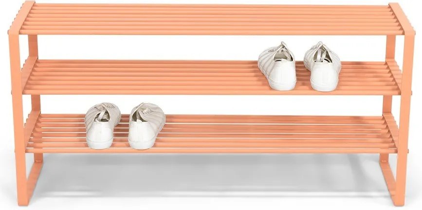 Łososiowa stalowa szafka na buty 100x48,5x29 cm Rex – Spinder Design