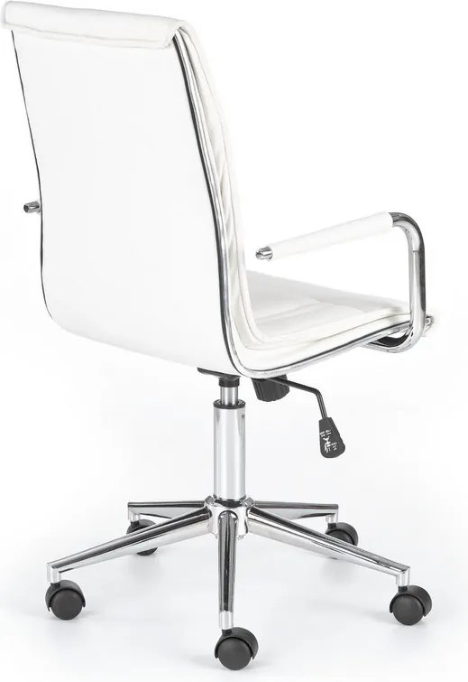 Eleganckie krzesło tapicerowane ekoskórą Porto 2 Halmar