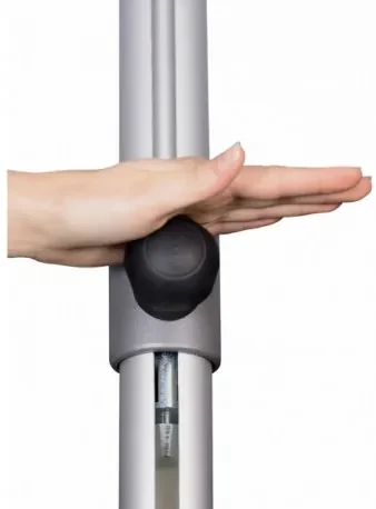 ALU EXPERT Telescope 4 m - duży parasol ogrodowy : Substancja Desen - 812