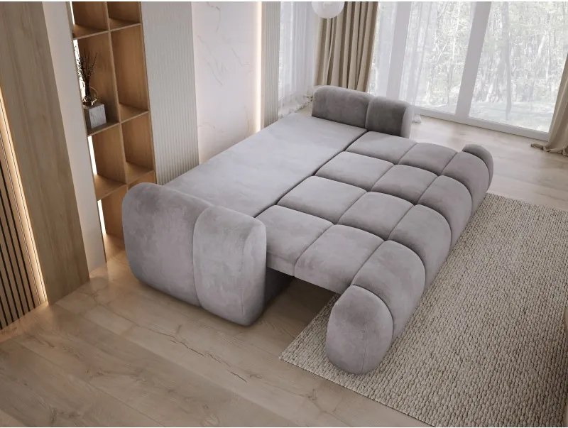 Sofa kanapa BOMO 3 osobowa z funkcją spania i pojemnikiem