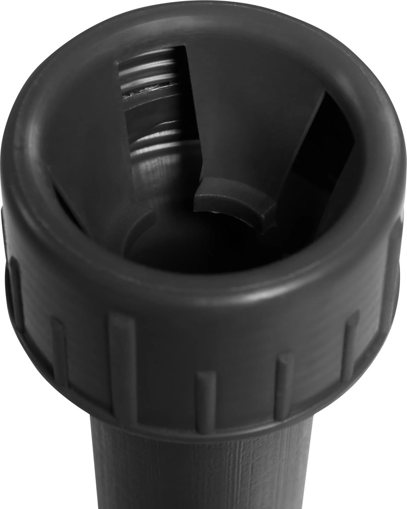 Derby Stojak balkonowy PVC, napełniany, 17 l, antracytowy