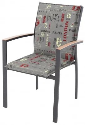 LIVING 1112 niska - poduszka na krzesło i fotel