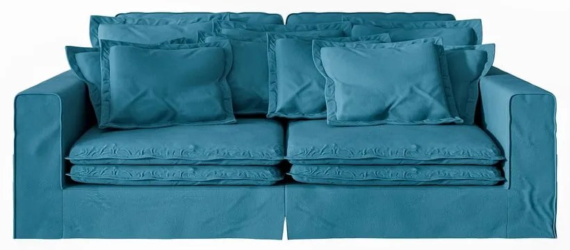 Jasnoniebieska sofa 236 cm Nora – Ropez
