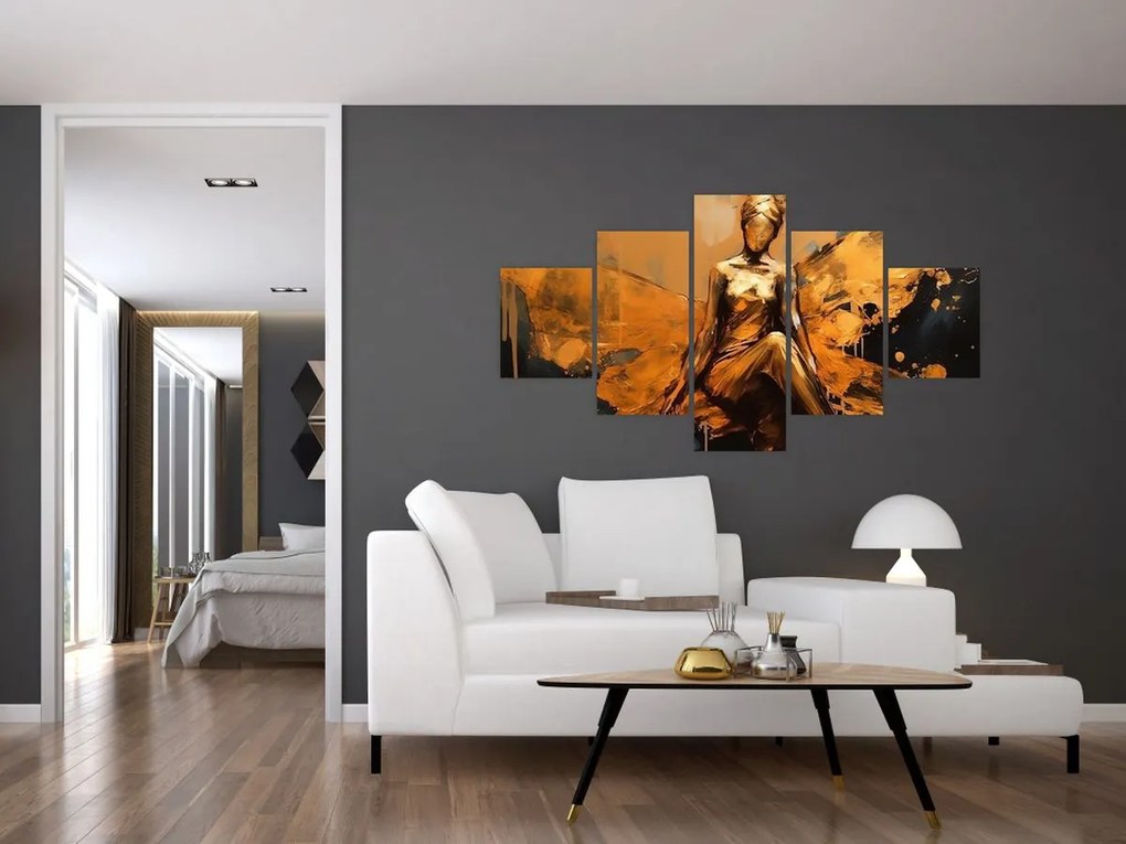 Obraz - Abstrakcja wróżki (125x70 cm)