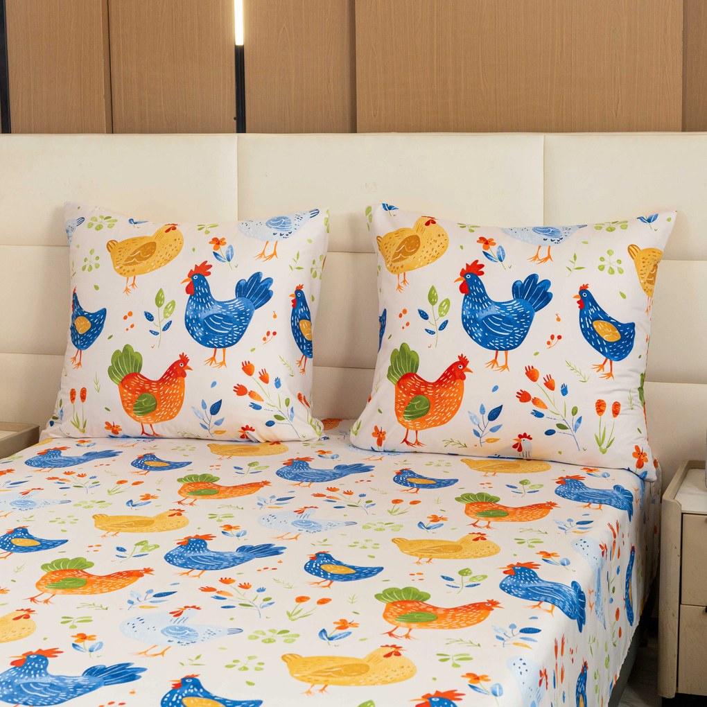 PrzytulneMieszkanie.pl PrzytulneMieszkanie.pl Pościel z mikrofibry HENRIETTA kolorowa Rozmiar pościeli: 70 x 90 cm | 140 x 220 cm