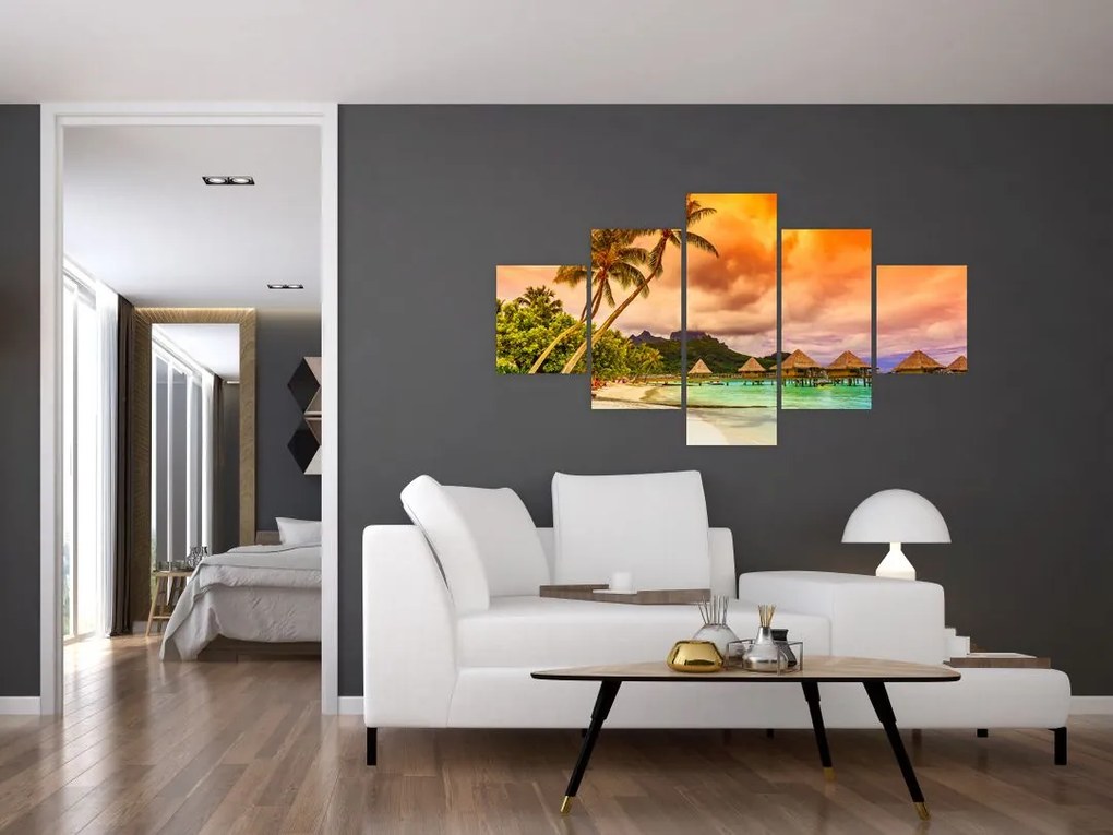 Obraz - Bora Bora Island (125x70 cm)