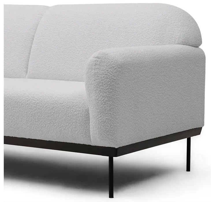 Szara designerska sofa ANDERSON