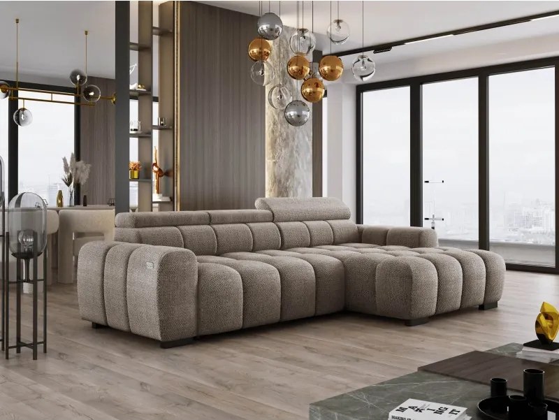 Narożnik OMBO S MINI Prawostronny z Elektryczną Regulacją WERSAL