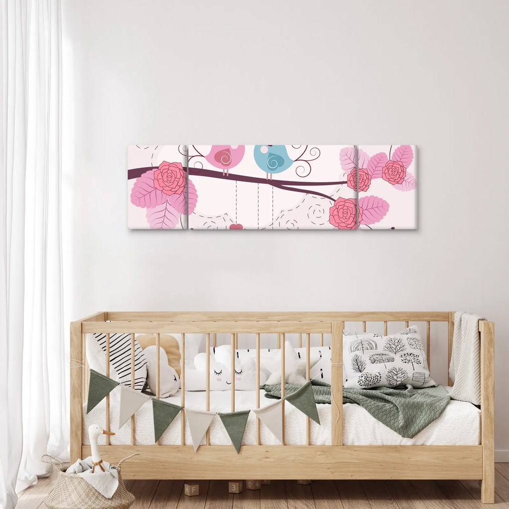 Obraz - Czas miłości (170x50 cm)