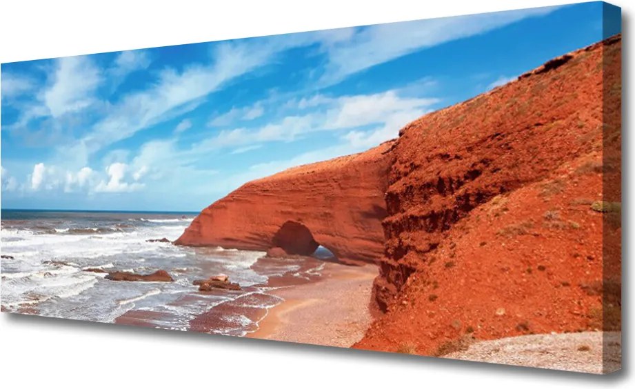 Obraz na płótnie Zachód Słońca nad Horyzontem