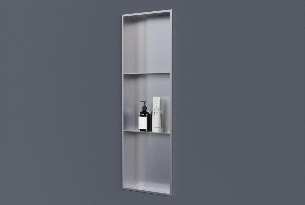 Półka wnękowa ścienna ze stali nierdzewnej NT309010X