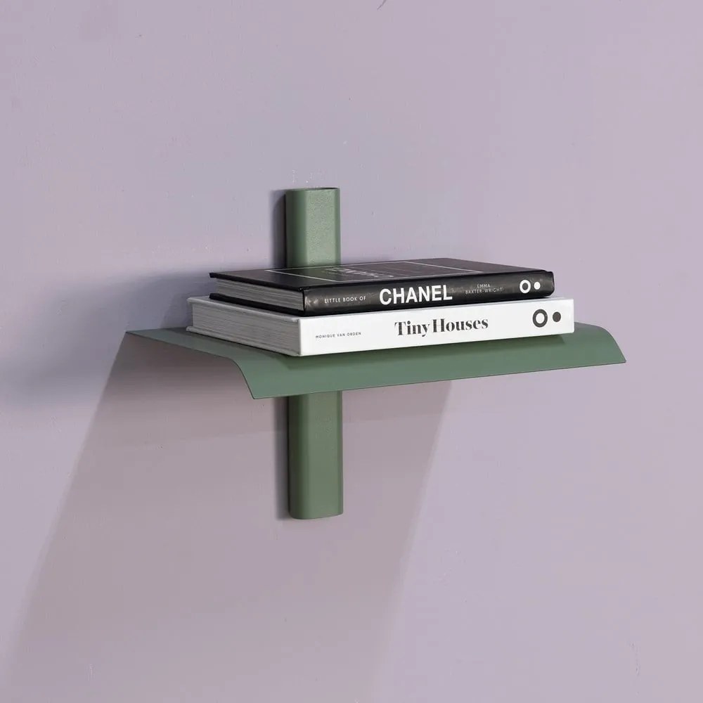 Szarozielona metalowa półka 28 cm Hola – Spinder Design