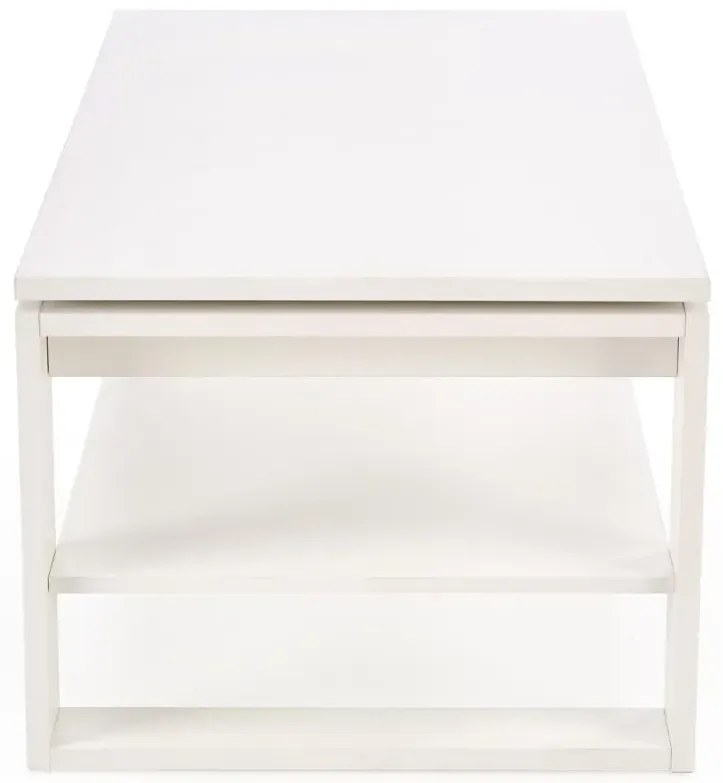 Ława podnoszona BETTY 114x65(92)cm biała HALMAR