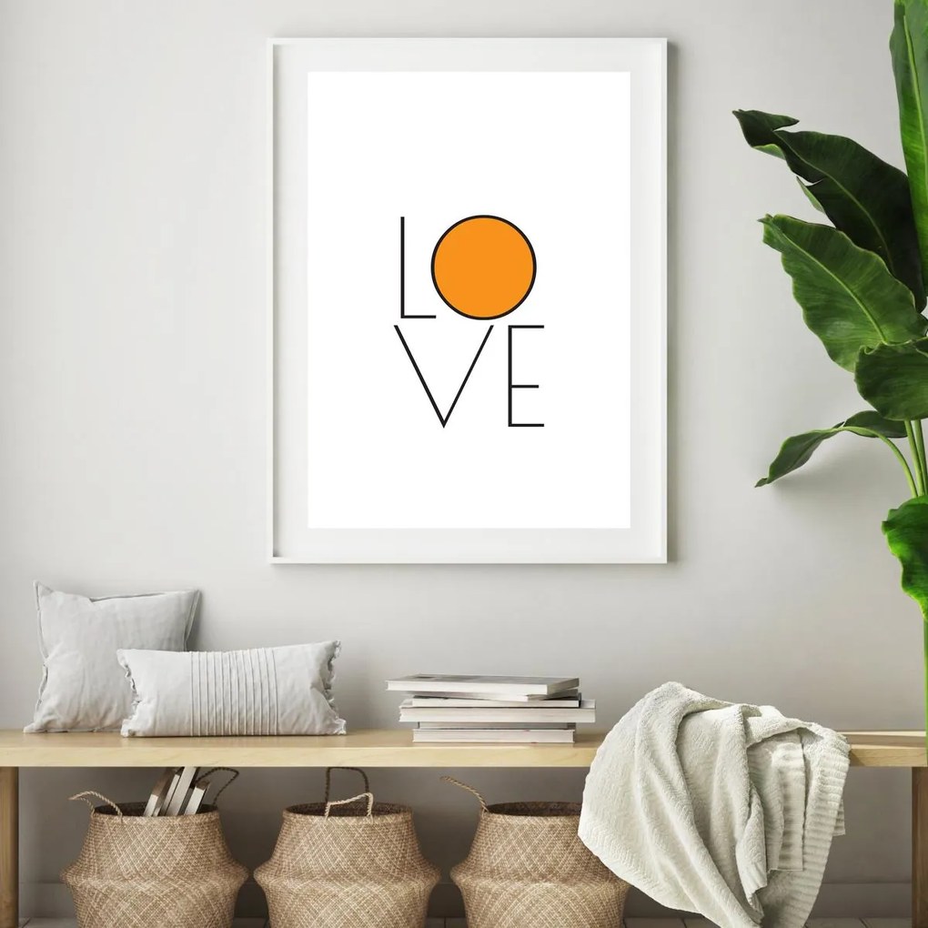Plakat - Love (A4)