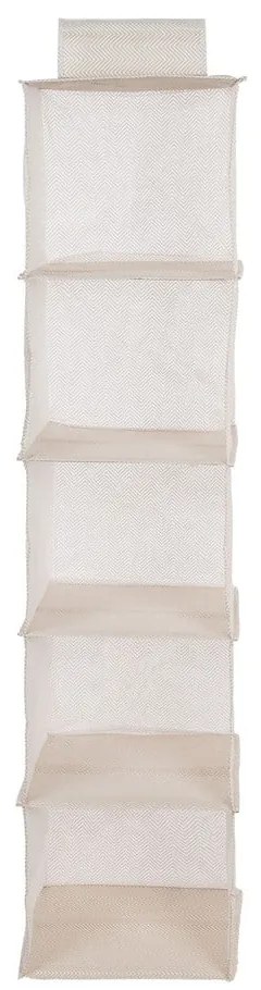 Wiszący tekstylny organizer do szafy Nancy – Compactor
