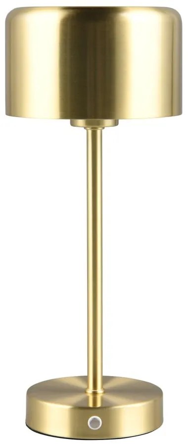Lampa stołowa LED w kolorze złota ze ściemniaczem (wys. 30 cm) Jeff – Trio