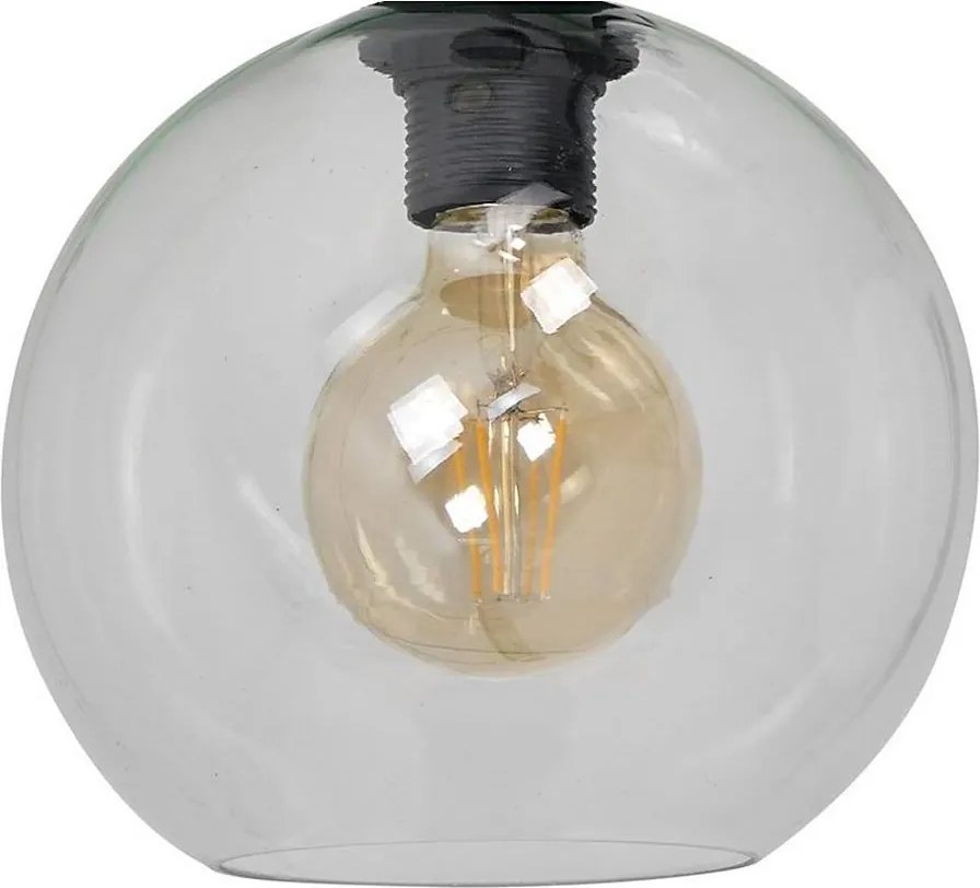 Uniwersalne szkło zamienne SOFIA E27, śr. 20 cm, przezroczyste