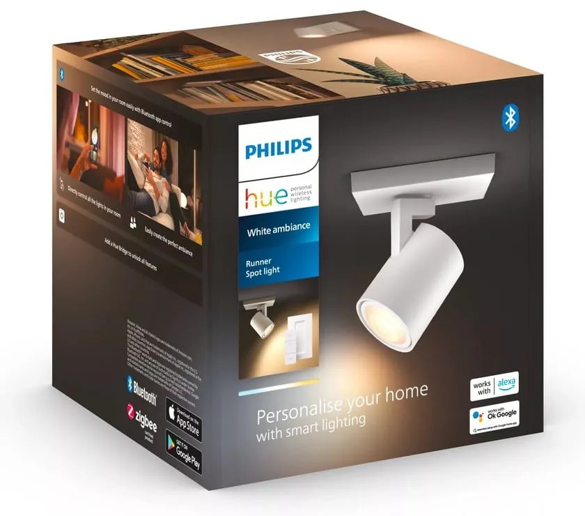 Inteligentny kinkiet z gwintem GU10, 4 W Runner – Philips Hue