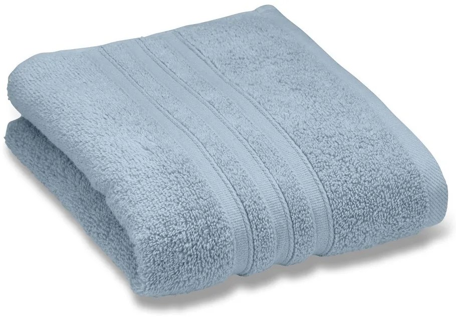 Niebieski bawełniany ręcznik kąpielowy frotte 90x140 cm Zero Twist – Catherine Lansfield