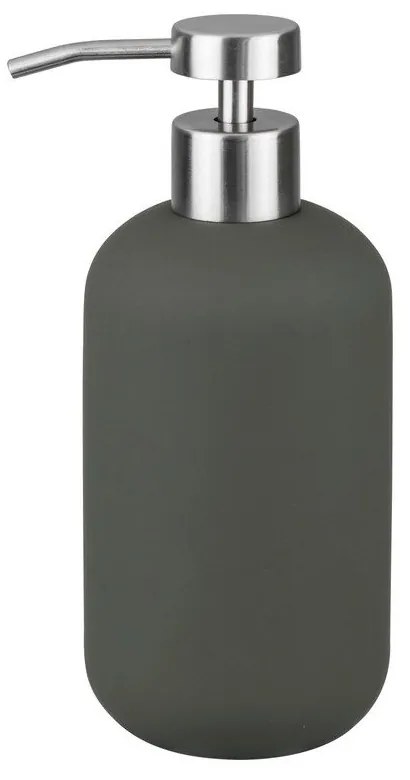 Ciemnozielony dozownik do mydła ceramiczny 120 ml Lotus Play – Mette Ditmer Denmark