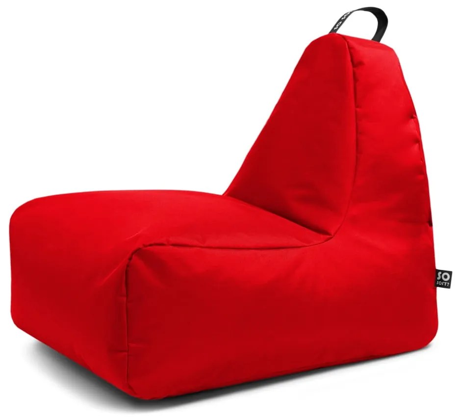 Czerwony worek do siedzenia Chill L – So Soft?
