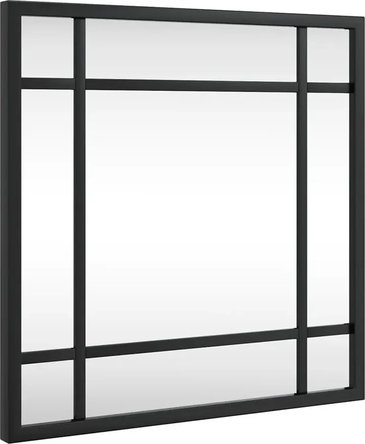 Minimalistyczne lustro z czarną metalową ramą B6-M68