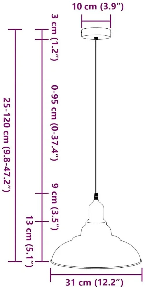 Żółta lampa z regulacją wysokości R4-G70