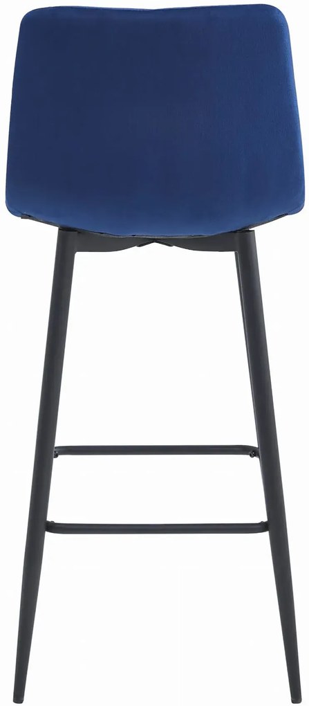 Granatowy nowoczesny hoker pikowany Z8-C14