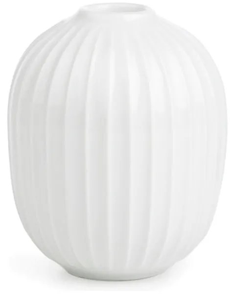 Biały porcelanowy świecznik Kähler Design Hammershoi, wys. 10 cm