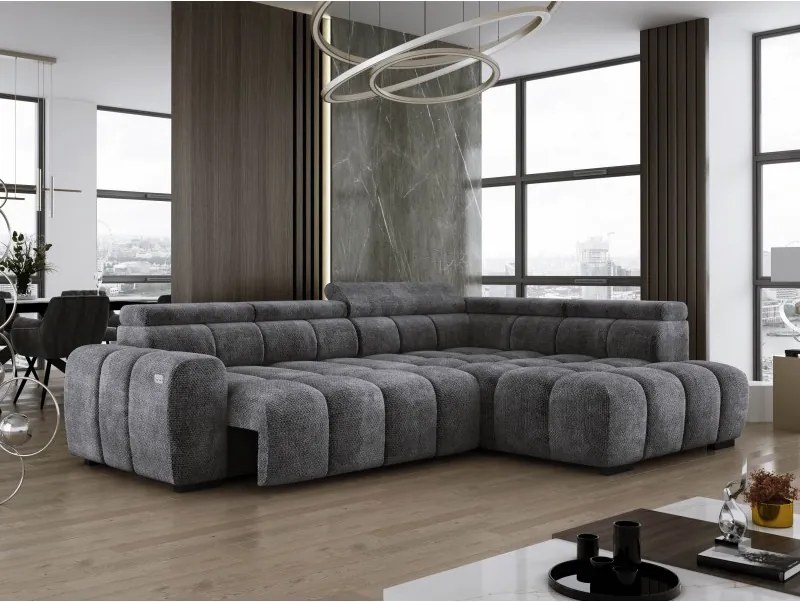 Narożnik BULL L Prawostronny z Elektryczną Regulacją EDEN 20 WERSAL