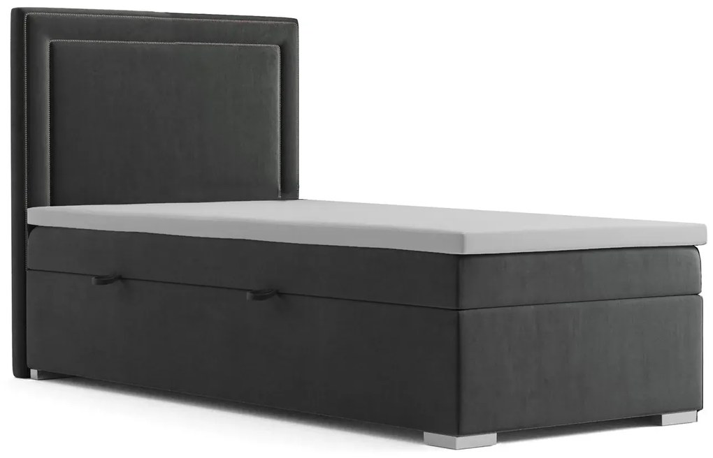 Pojedyncze łóżko boxspring Soho 90x200 - 32 kolory