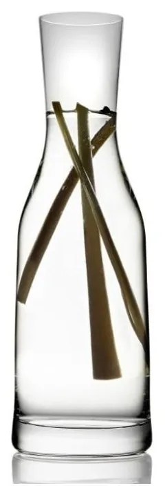 Biała szklana karafka 1,2 l Fluidum − Bitz