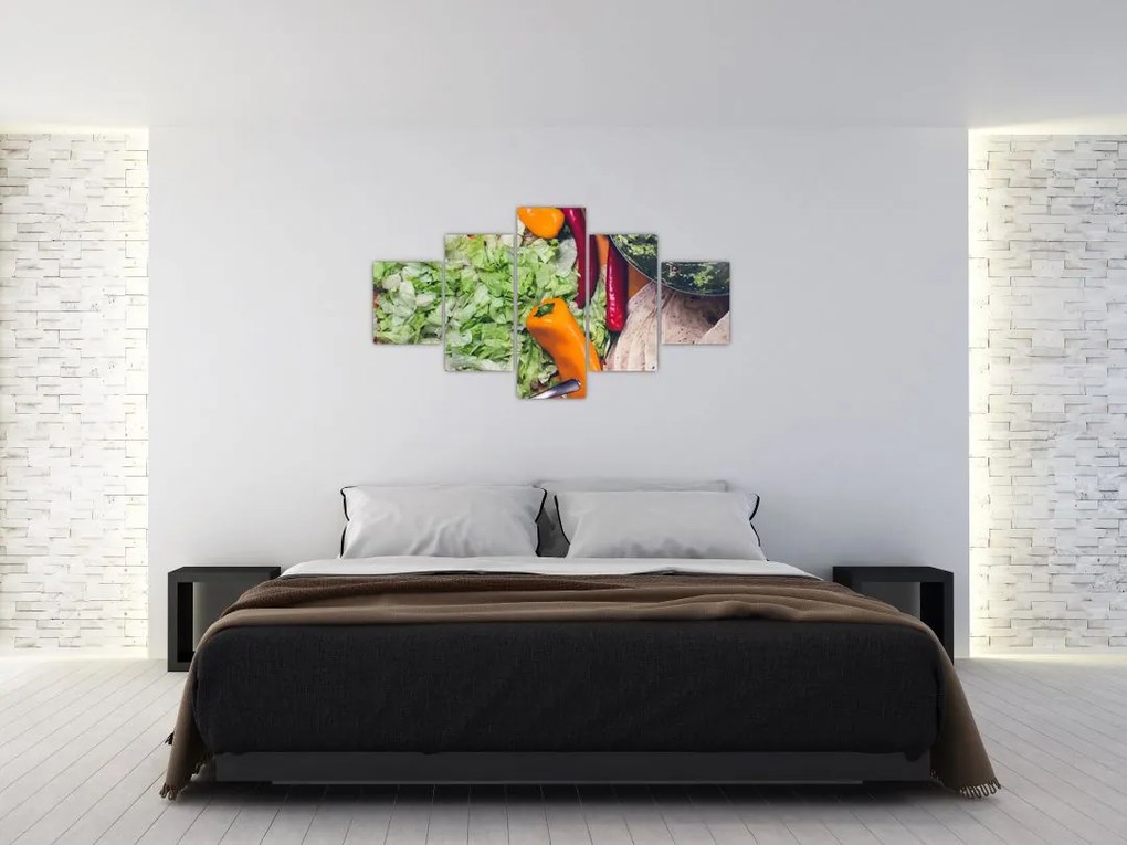 Obraz warzyw (125x70 cm)