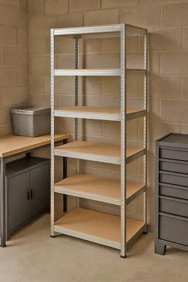 Metalowy regał 150 cm - Ovegi 3X